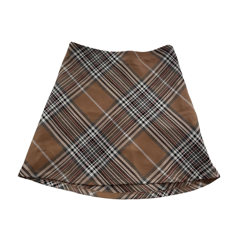 Primark Plaid A-line Skirt